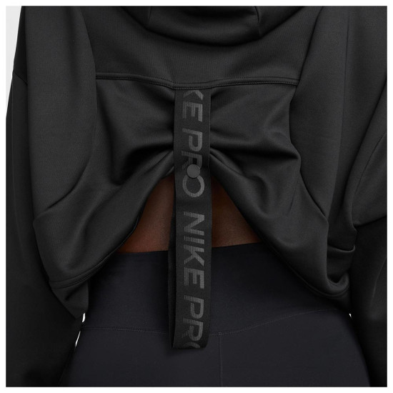 Nike Γυναικείο φούτερ Pro Therma-FIT Fleece Hoodie Nike Γυναικείο φούτερ Pro Therma-FIT Fleece Hoodie